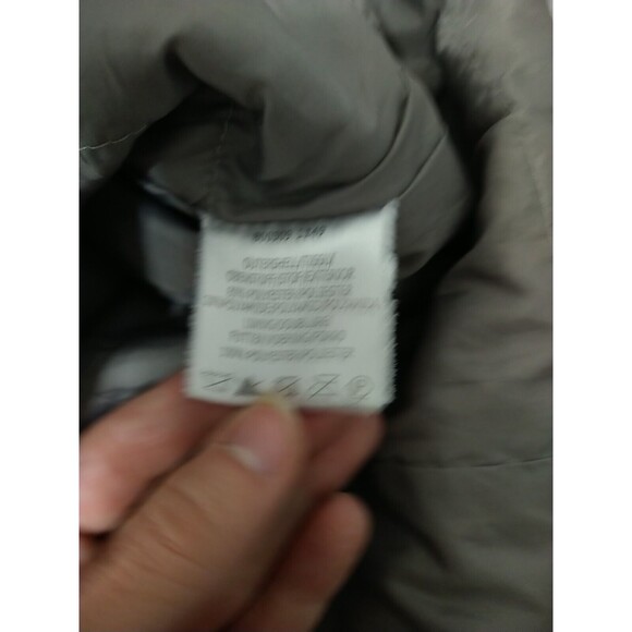 EC Easy Comfort Hooded Puffer Coat Size Small Beige/Taupe - Picture 8 of 11